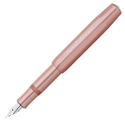 Kaweco AL Sport Fyllepenn – F 0.7mm – Rosé Gold