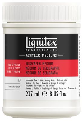 SILK SCREEN MEDIUM 237ML LQX PRO ACRYLIC