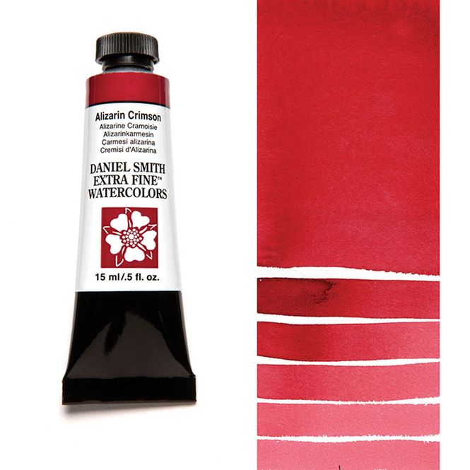 Hovedbilde Daniel Smith - Watercolour 15ml Alizarin Crimson